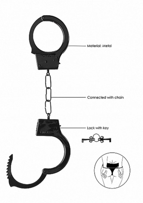 Beginner""s Handcuffs - Black Beginner""s Handcuffs - Black