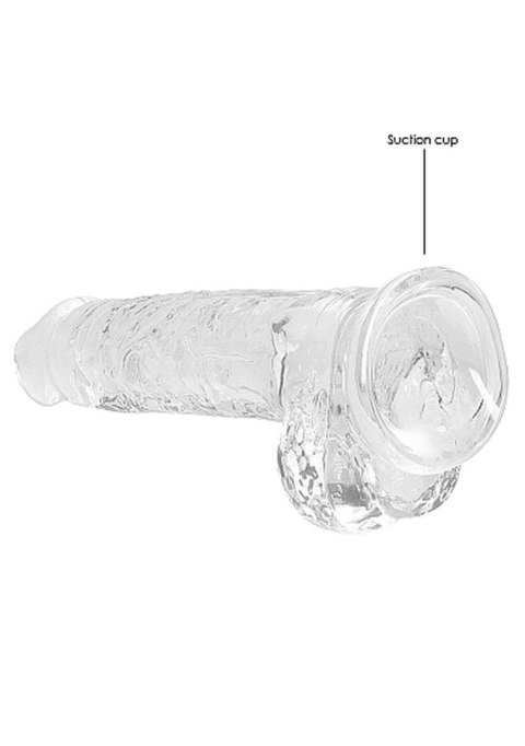 8"" / 20 cm Realistic Dildo With Balls - Transparent 8"" / 20 cm Realistic Dildo With Balls - Transparent