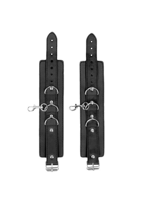 Bonded Leather Collar With Hand Cuffs Bonded Leather Collar With Hand Cuffs