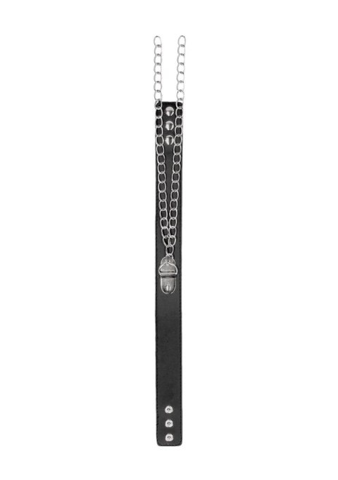Bonded Leather Collar With Hand Cuffs Bonded Leather Collar With Hand Cuffs
