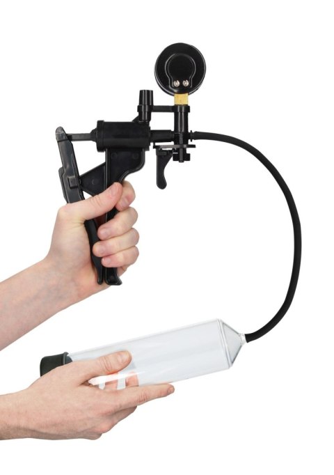 Elite Beginner Pump With PSI Gauge - Transparent Elite Beginner Pump With PSI Gauge - Transparent