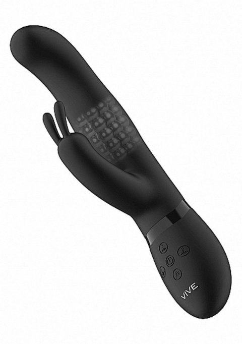 Izara - Rotating Beads Wibrator króliczek, rabbit - Black Izara - Rotating Beads Wibrator króliczek, rabbit - Black