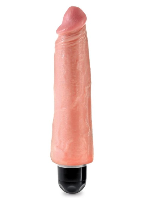 King Cock 8 Inch Vibr Stiffy Light skin tone King Cock 8 Inch Vibr Stiffy Light skin tone