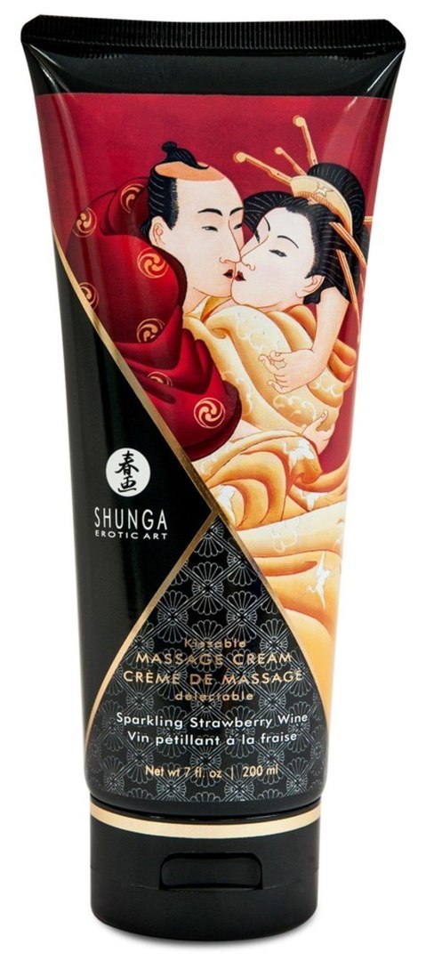 Massage Cream Sparkling Strawberry Wine Massage Cream Sparkling Strawberry Wine