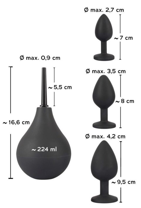 Black Velvets Anal Kit Black Velvets Anal Kit