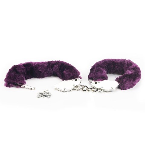 Fetish Pleasure Fluffy Handcuffs Purple Fetish Pleasure Fluffy Handcuffs Purple