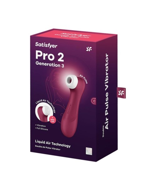 Pro 2 Generation 3 with Liquid Air wine red Pro 2 Generation 3 with Liquid Air wine red