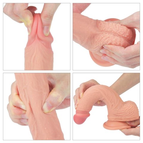 8.5'' Dual layered Platinum Silicone Cock 8.5'' Dual layered Platinum Silicone Cock