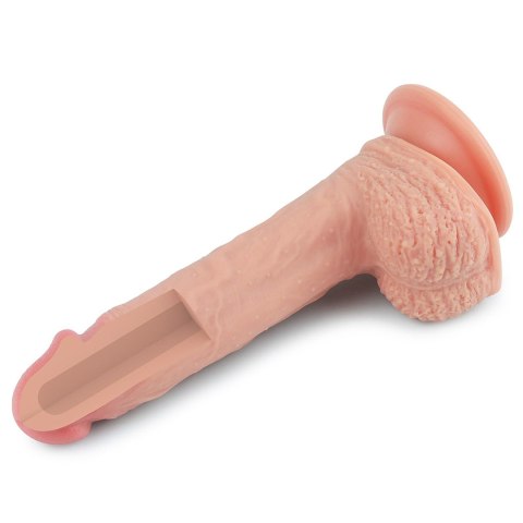 8.5'' Dual layered Platinum Silicone Cock 8.5'' Dual layered Platinum Silicone Cock
