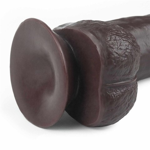 9.5'' Sliding Skin Dual Layer Dong - Black 9.5'' Sliding Skin Dual Layer Dong - Black