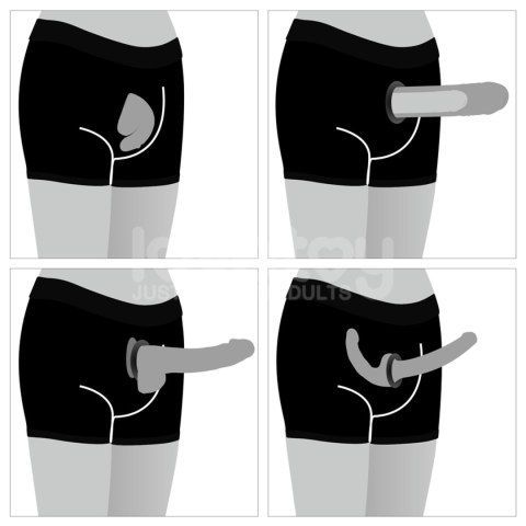 Chic Strap-On shorts (28 - 31 inch waist) Black Chic Strap-On shorts (28 - 31 inch waist) Black
