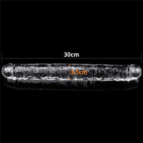 Flawless Clear Double dildo 12'' Flawless Clear Double dildo 12''