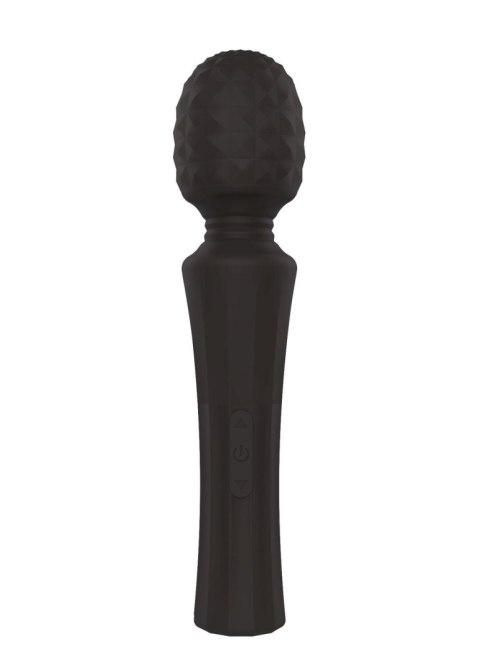 Stymulator, wibrator-Mini wibrator Power Wand, różdżka, mikrofon - Black Stymulator, wibrator-Mini wibrator Power Wand, różdżka, mikrofon - Black