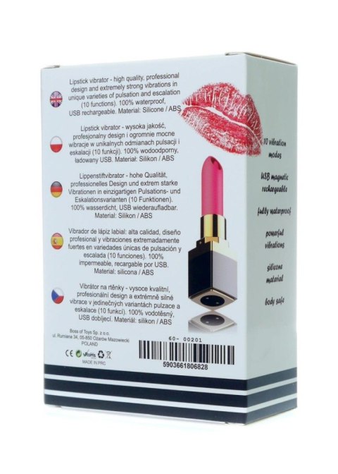 Stymulator, wibrator-Lipstick wibrator USB 20 functions Stymulator, wibrator-Lipstick wibrator USB 20 functions