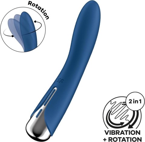 3 Satisfyer wibrator Spinning Vibe 2 Blue 3 Satisfyer wibrator Spinning Vibe 2 Blue