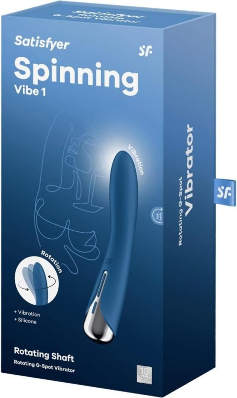 3 Satisfyer wibrator Spinning Vibe 2 Blue 3 Satisfyer wibrator Spinning Vibe 2 Blue