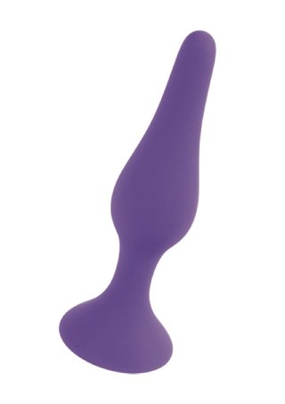 Plug, korek analny-Silicone Plug, korek analny Purple - Large
