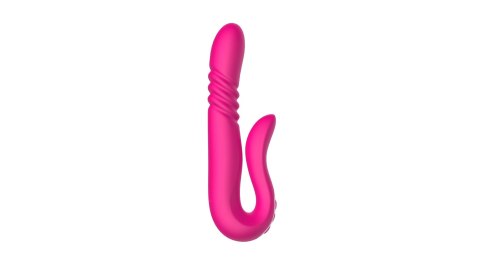 Deluxe Twirling wibrator Thruster RED Deluxe Twirling wibrator Thruster RED