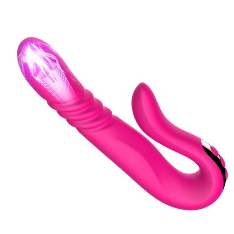 Deluxe Twirling wibrator Thruster RED Deluxe Twirling wibrator Thruster RED