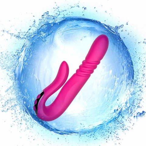 Deluxe Twirling wibrator Thruster RED Deluxe Twirling wibrator Thruster RED