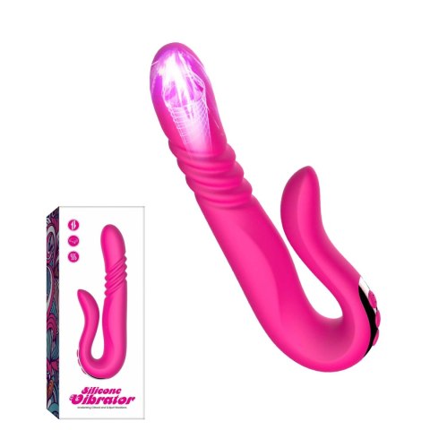 Deluxe Twirling wibrator Thruster RED Deluxe Twirling wibrator Thruster RED