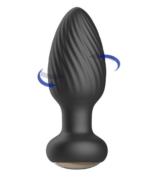 Retating anal plug, korek analny