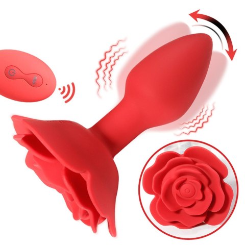 Rose rotating anal plug, korek analny
