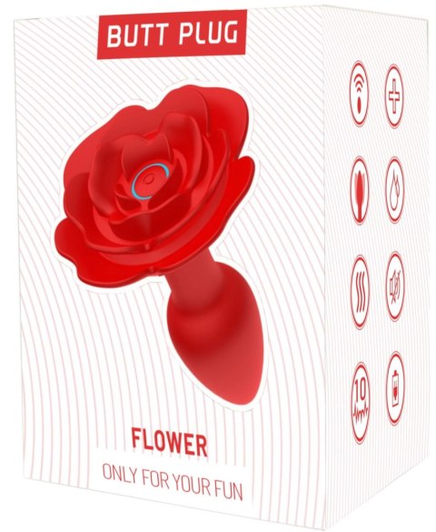 Rose rotating anal plug, korek analny