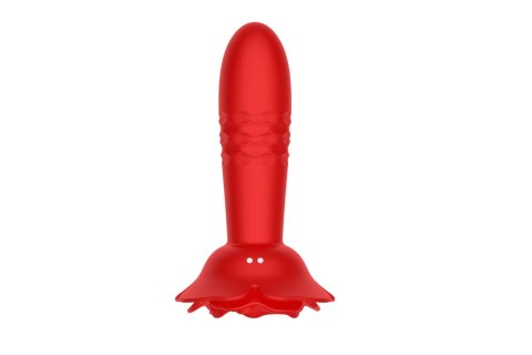 Rose thrusting anal plug, korek analny