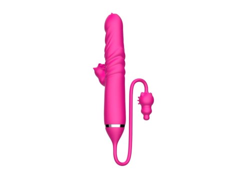 Tongue licking Triple Stimulation Thrusting wibrator Tongue licking Triple Stimulation Thrusting wibrator