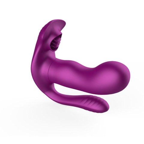 Tongue potrójny wibrator Stimulator PURPLE Tongue potrójny wibrator Stimulator PURPLE