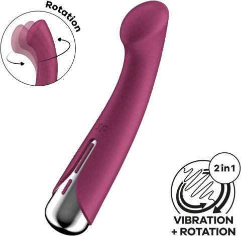 3 Satisfyer wibrator Spinning G-Spot 2 Red 3 Satisfyer wibrator Spinning G-Spot 2 Red