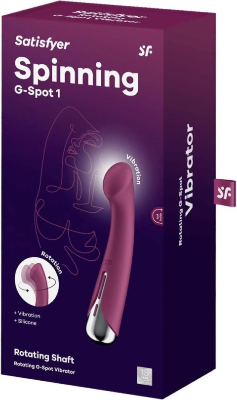 3 Satisfyer wibrator Spinning G-Spot 2 Red 3 Satisfyer wibrator Spinning G-Spot 2 Red