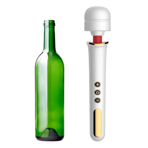 Stymulator, wibrator-Wibrator, masażer, wand Super Powerful USB White 20 Function