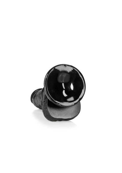 Curved Realistic Dildo Balls Suction Cup - 6""""/ 15,5 cm Curved Realistic Dildo Balls Suction Cup - 6""""/ 15,5 cm