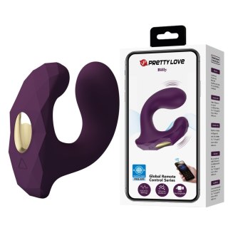 2 WIBRATOR - Billy Purple, 22 vibration functions Mobile APP remote control
