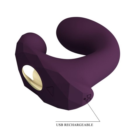 2 WIBRATOR - Billy Purple, 22 vibration functions Mobile APP remote control