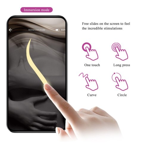 2 WIBRATOR - Billy Purple, 22 vibration functions Mobile APP remote control