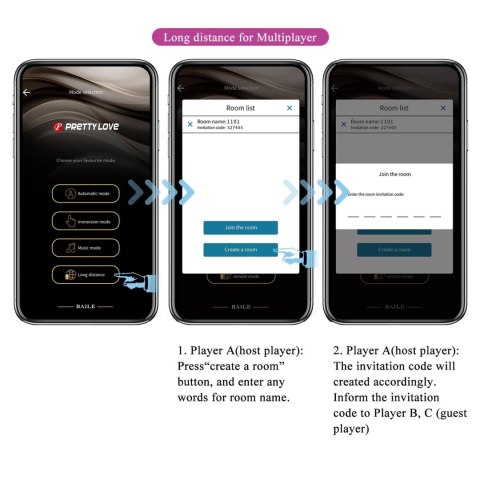 PRETTY LOVE - CASPER Purple 12 vibration functions Mobile APP remote control PRETTY LOVE - CASPER Purple 12 vibration functions Mobile APP remote control