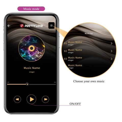 2 WIBRATOR - Catalina, 22 vibration functions Mobile APP Long-distance Control 2 WIBRATOR - Catalina, 22 vibration functions Mobile APP Long-distance Control