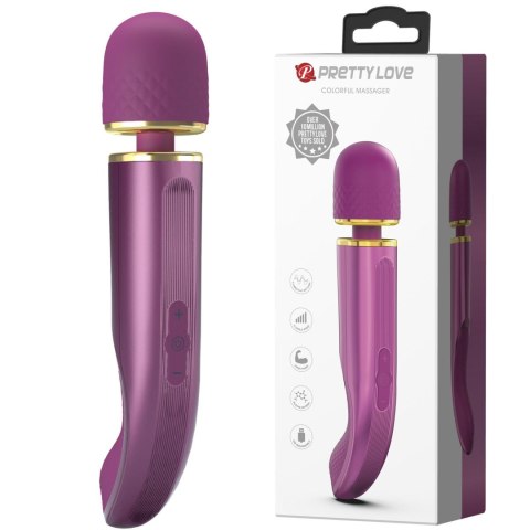 2 WIBRATOR - Colorful Wibrator, masażer, wand, 7 vibration functions 5 levels of speed control 2 WIBRATOR - Colorful Wibrator, masażer, wand, 7 vibration functions 5 levels of speed control