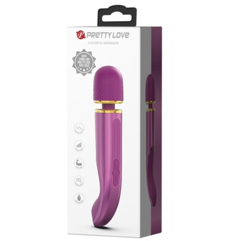 2 WIBRATOR - Colorful Wibrator, masażer, wand, 7 vibration functions 5 levels of speed control 2 WIBRATOR - Colorful Wibrator, masażer, wand, 7 vibration functions 5 levels of speed control