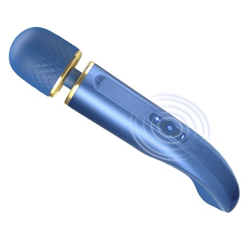2 WIBRATOR - Colorful Wibrator, masażer, wand Blue, 7 vibration functions 5 levels of speed control 2 WIBRATOR - Colorful Wibrator, masażer, wand Blue, 7 vibration functions 5 levels of speed control