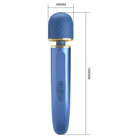 2 WIBRATOR - Colorful Wibrator, masażer, wand Blue, 7 vibration functions 5 levels of speed control 2 WIBRATOR - Colorful Wibrator, masażer, wand Blue, 7 vibration functions 5 levels of speed control