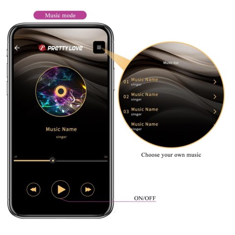 2 WIBRATOR - HECTOR, 22 vibration functions 5 electric shock functions Mobile APP remote control 2 WIBRATOR - HECTOR, 22 vibration functions 5 electric shock functions Mobile APP remote control