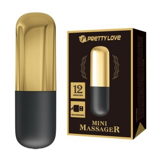 2 WIBRATOR - MINI MASSAGER, 22 vibration functions