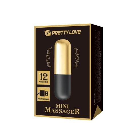 2 WIBRATOR - MINI MASSAGER, 22 vibration functions 2 WIBRATOR - MINI MASSAGER, 22 vibration functions