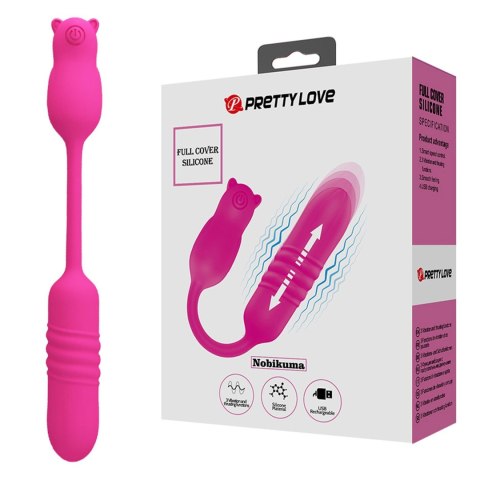 2 WIBRATOR - Nobikuma, 3 vibration functions 3 thrusting settings 2 WIBRATOR - Nobikuma, 3 vibration functions 3 thrusting settings
