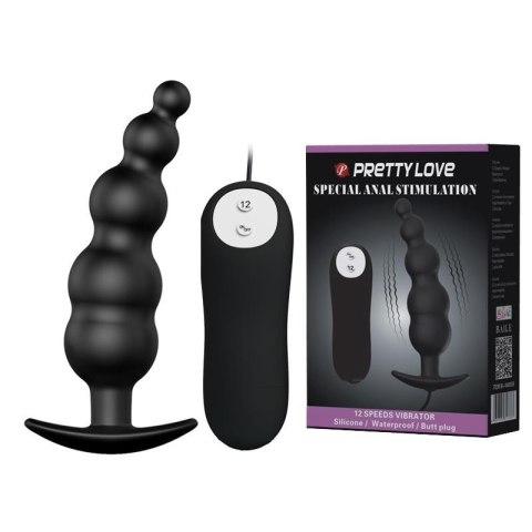 Korek analny, plug - VIBR. SPECIAL ANAL STIMULATION 12 function Korek analny, plug - VIBR. SPECIAL ANAL STIMULATION 12 function