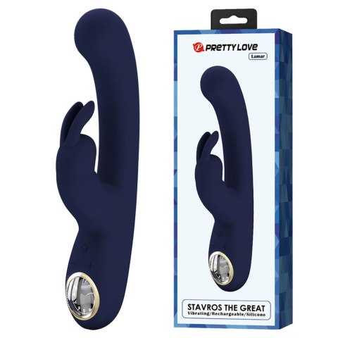 2 WIBRATOR - Lamar Blue, 20 vibration functions 9 speed levels 2 WIBRATOR - Lamar Blue, 20 vibration functions 9 speed levels
